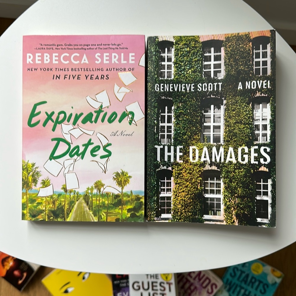 Romance Book Set: The Damages and Expiration Dates